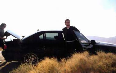David - Near the Car